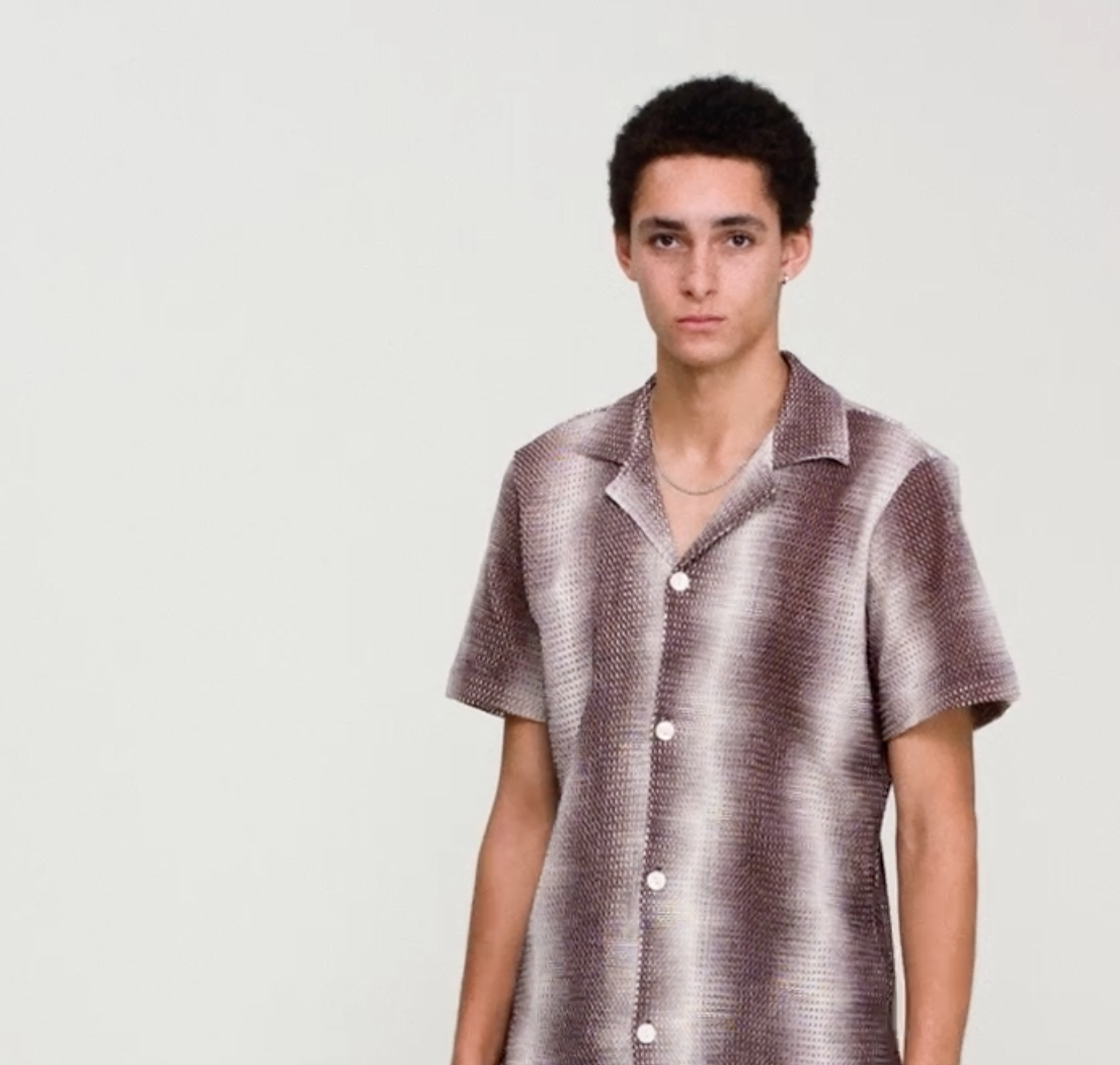 Merlot Echo Cuba Net Shirt