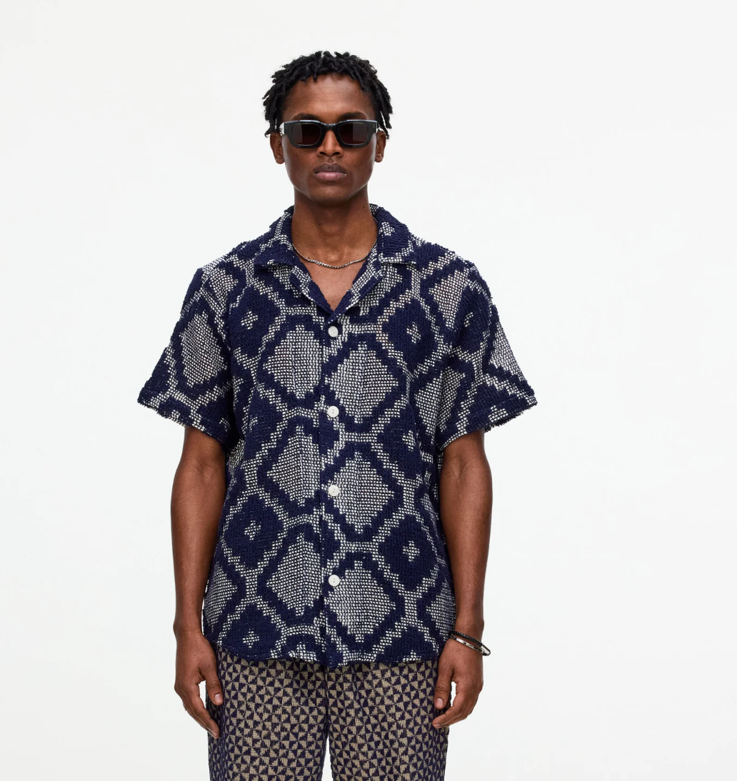 Trastevere Cuba Crochet Shirt