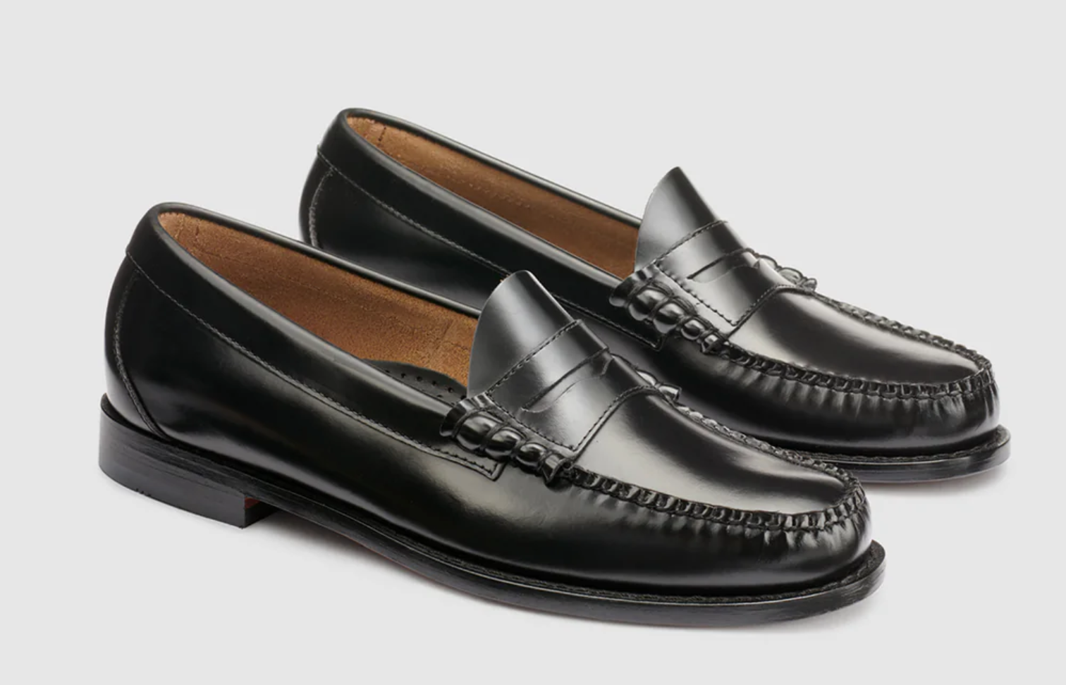Larson Weejun Penny Loafer in Black