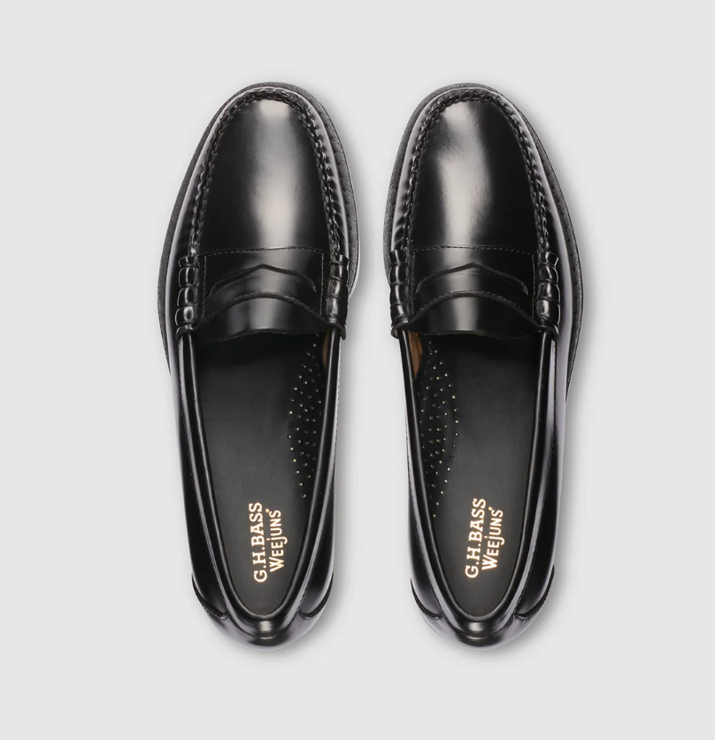 Larson Weejun Penny Loafer in Black