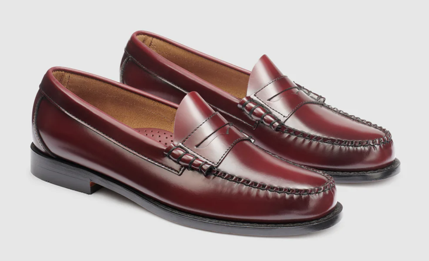 Larson Weejun Penny Loafer in Wine