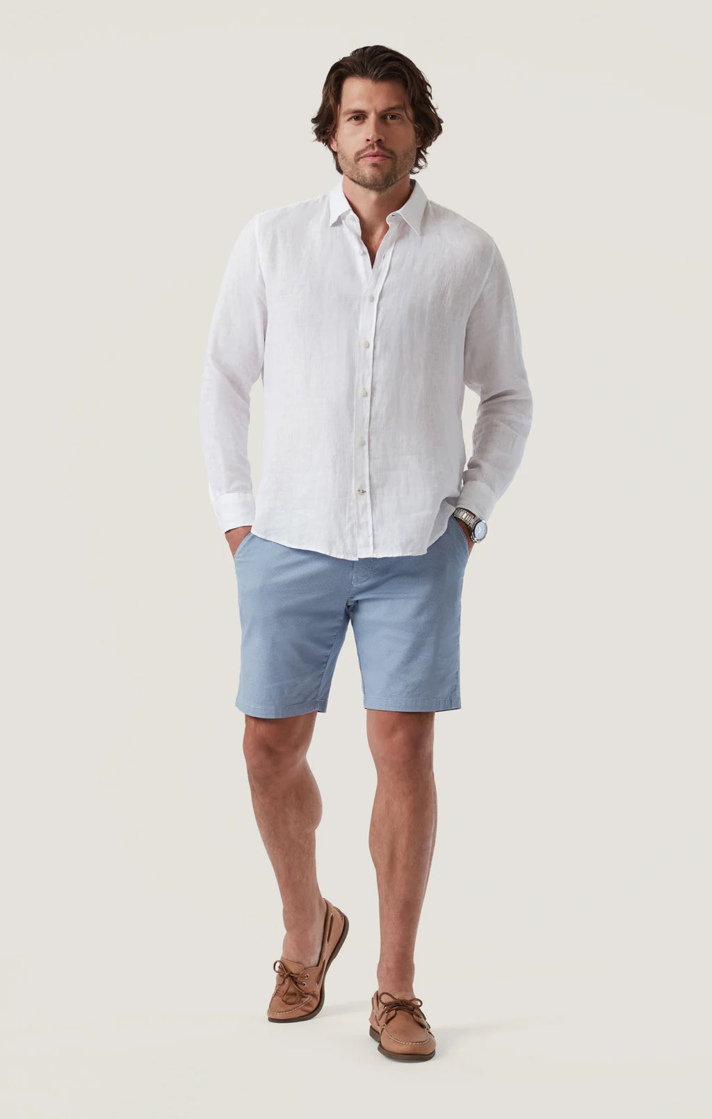 Arizona Short in Blue Tie Print
