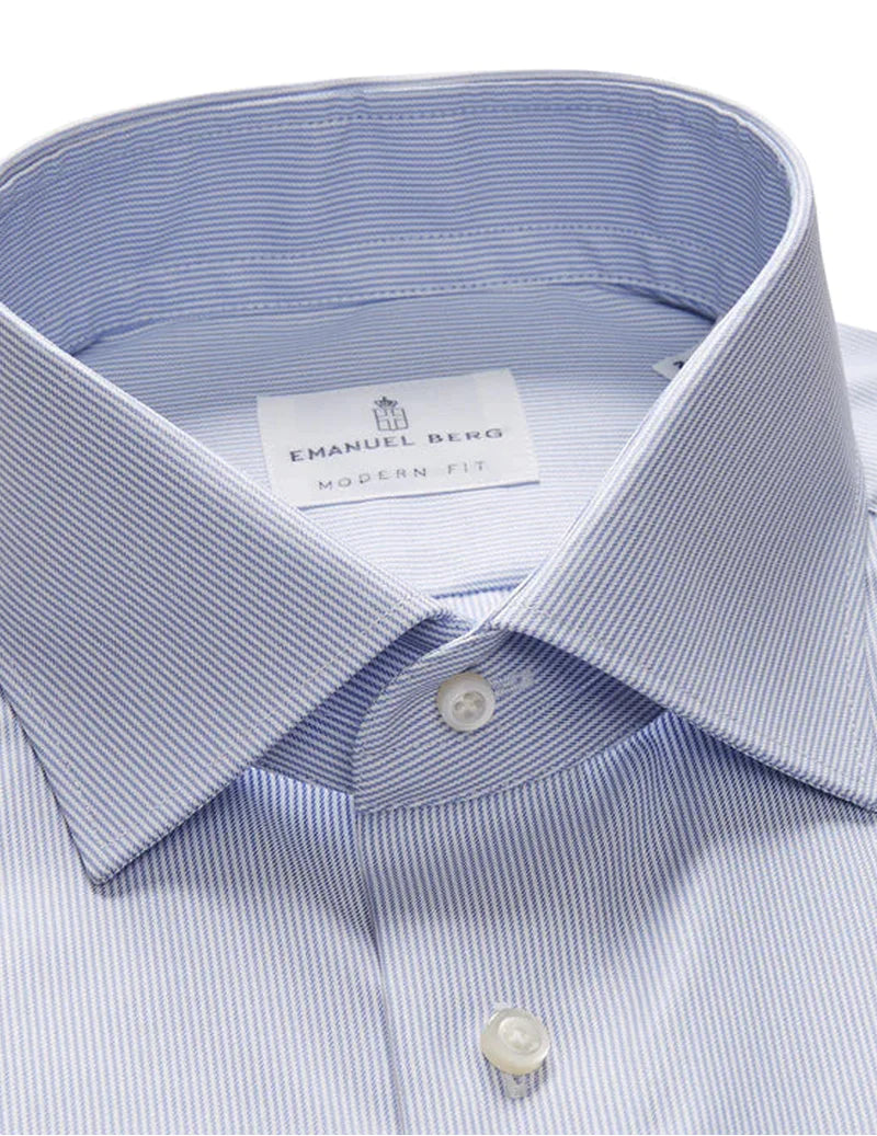 Traveller Dress Shirt in Bright Blue