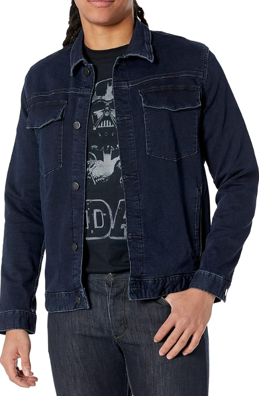 Vaughn Denim Jacket in Social (Blue)