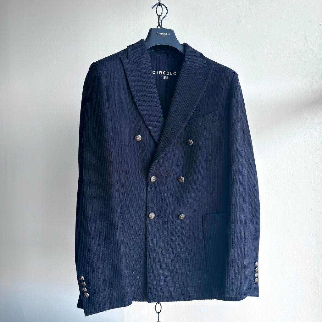 Double Breasted WV Navy