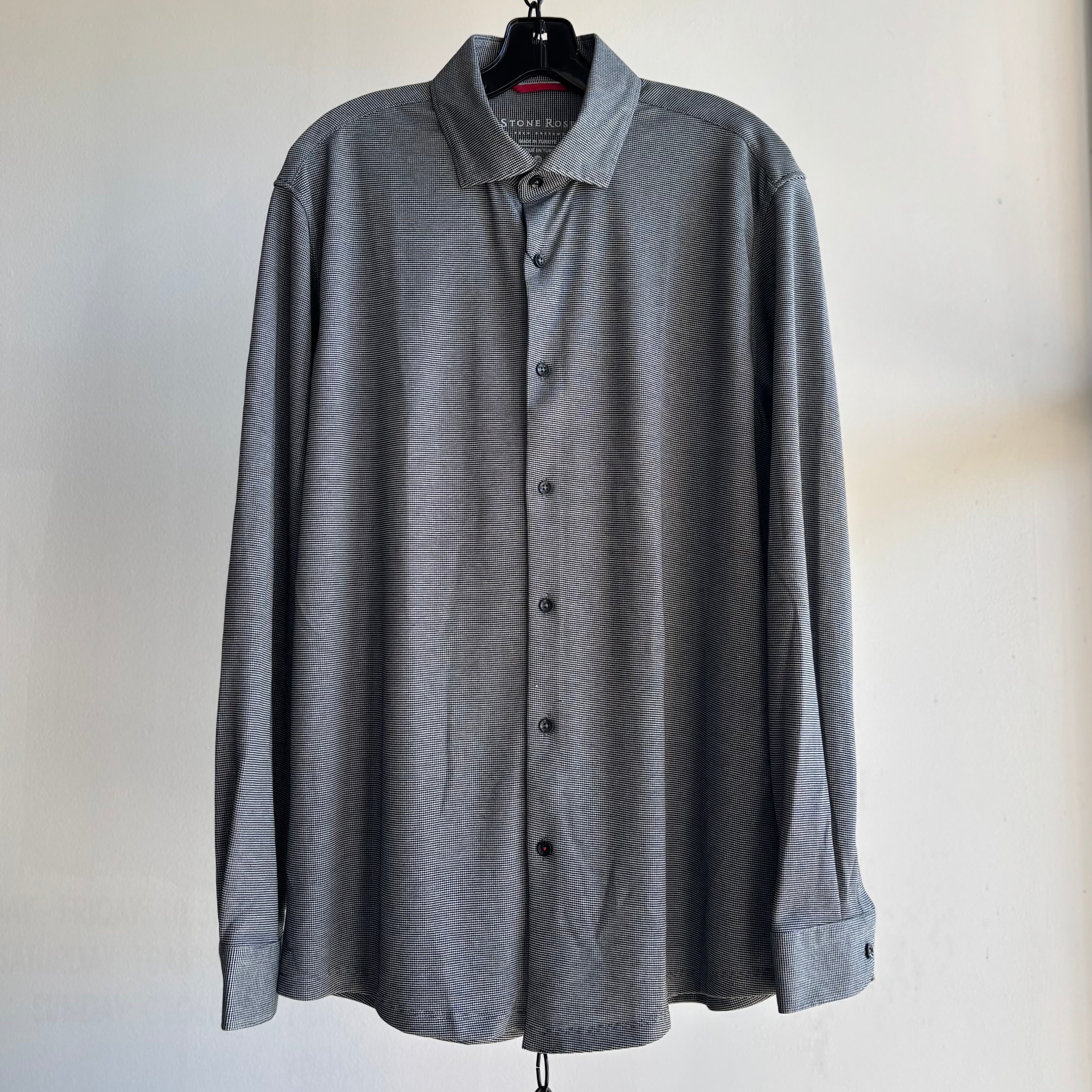 Long Sleeve Pique Knit in Grey