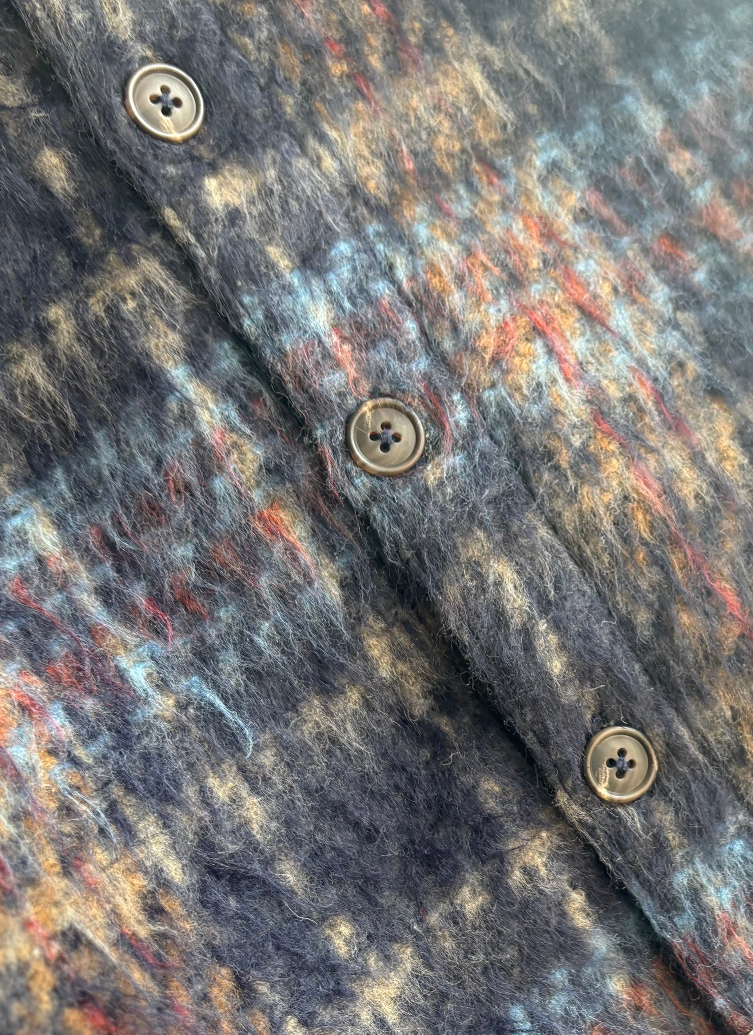 Faux Mohair Shacket