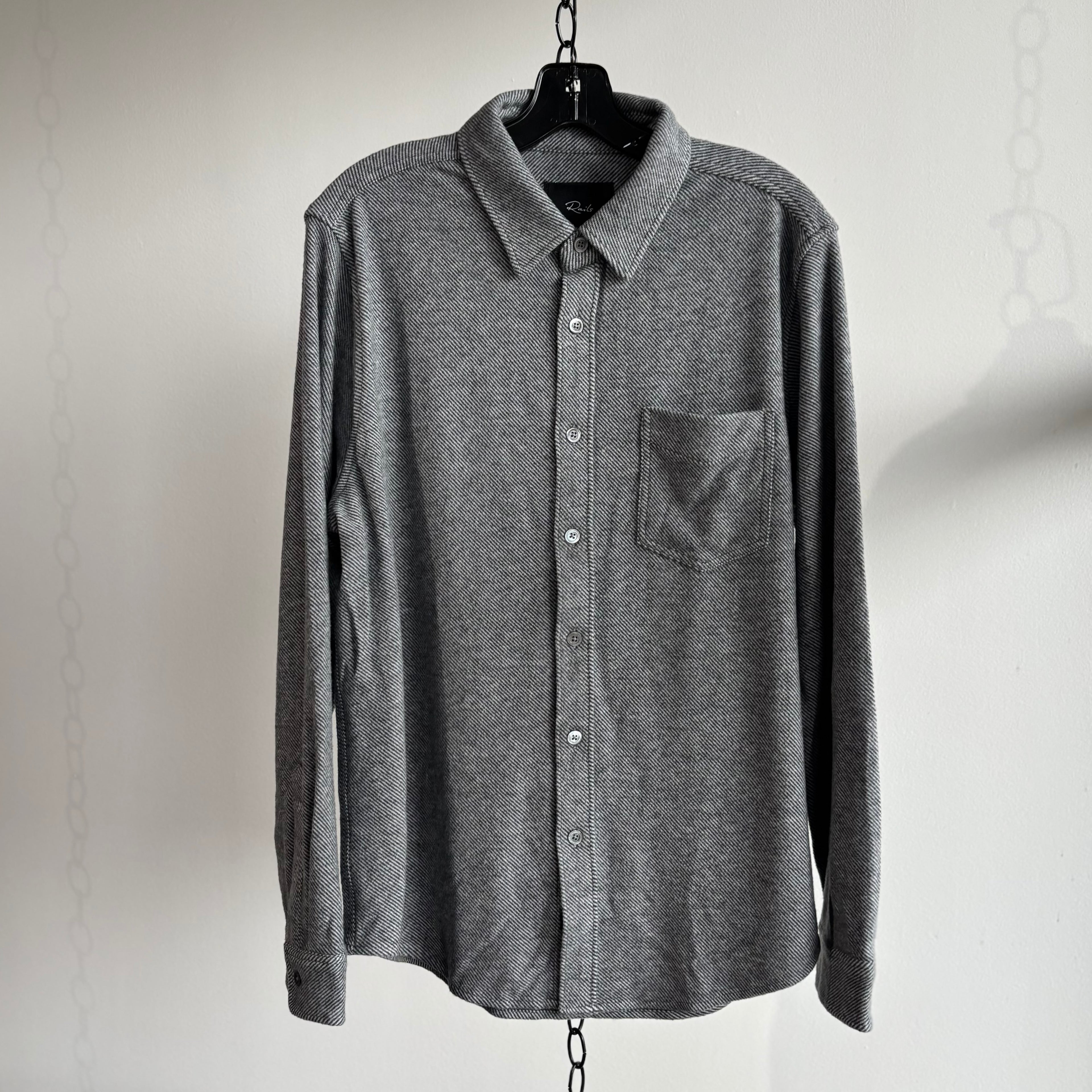 Hawke in Charcoal Twill
