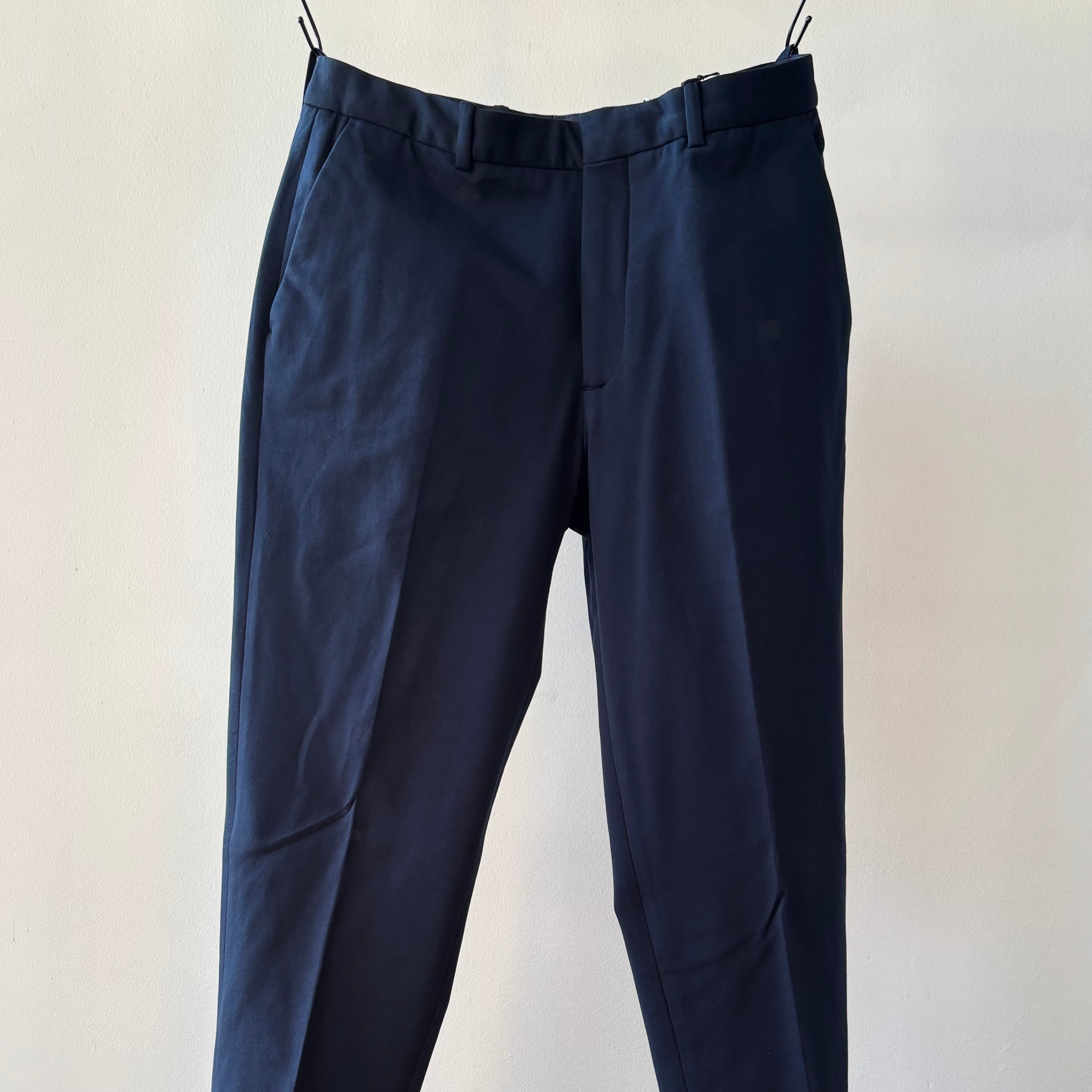 Stretch Trousers in Navy