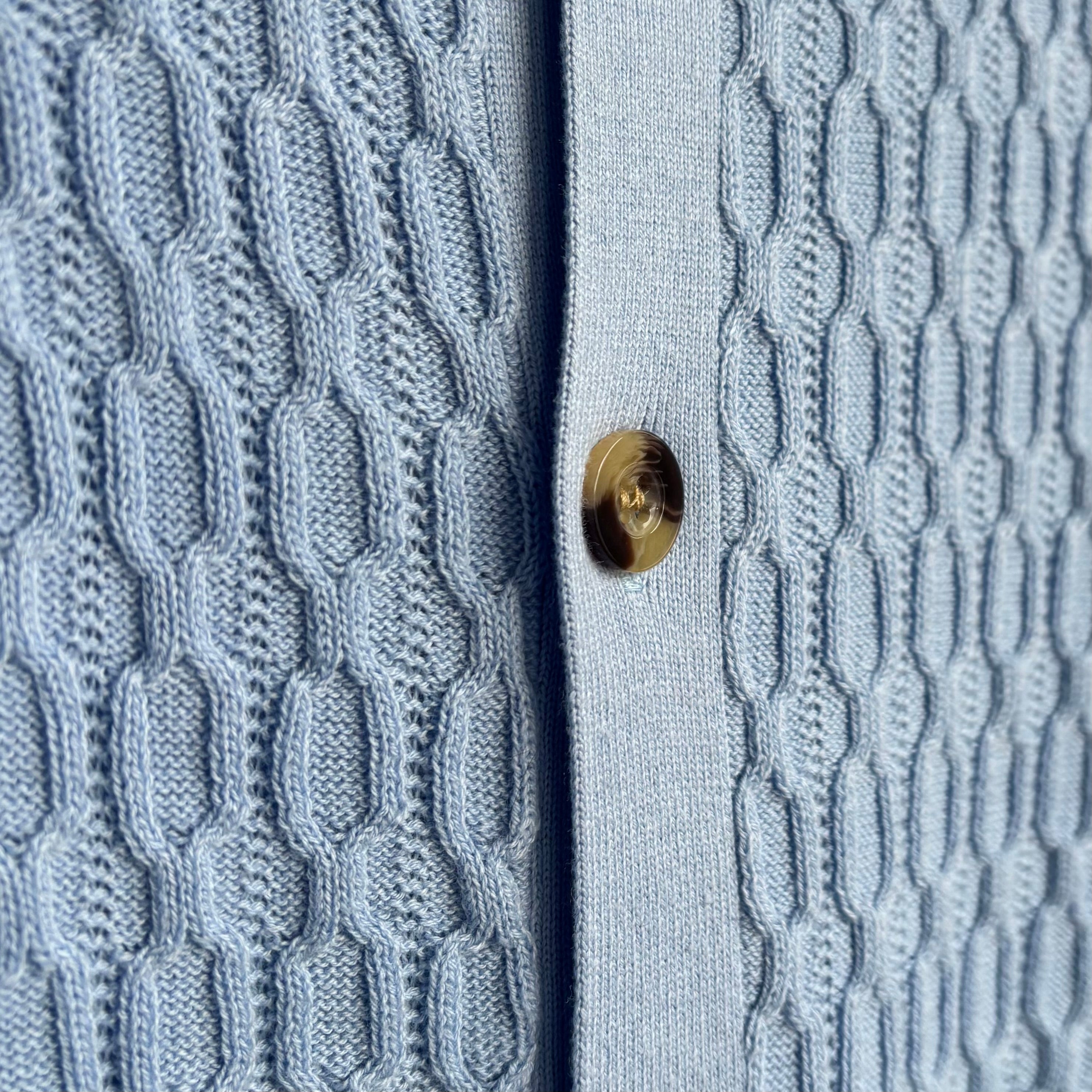 The Alder Chain Knit Polo