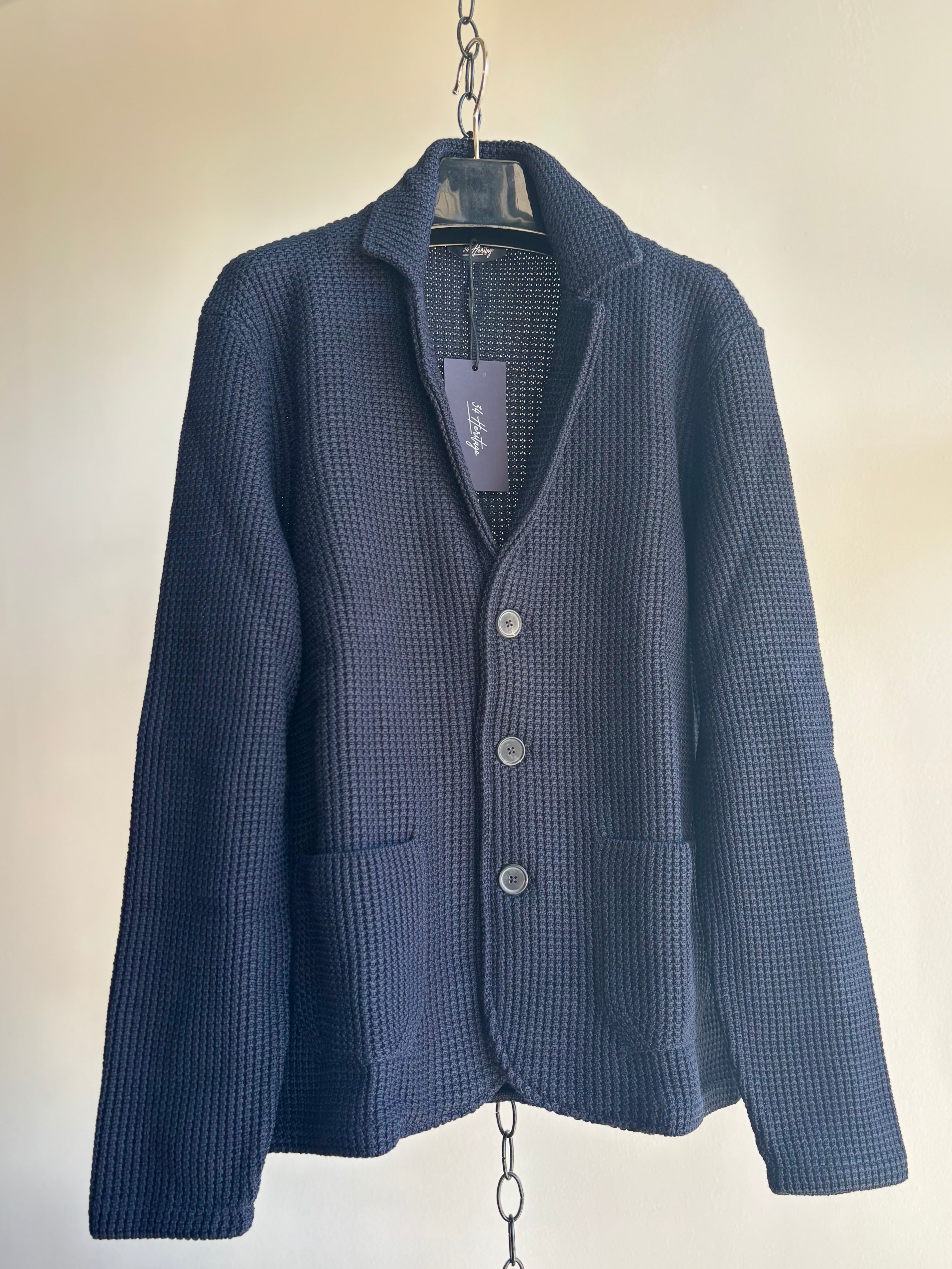 Birch Sweater Blazer in Navy