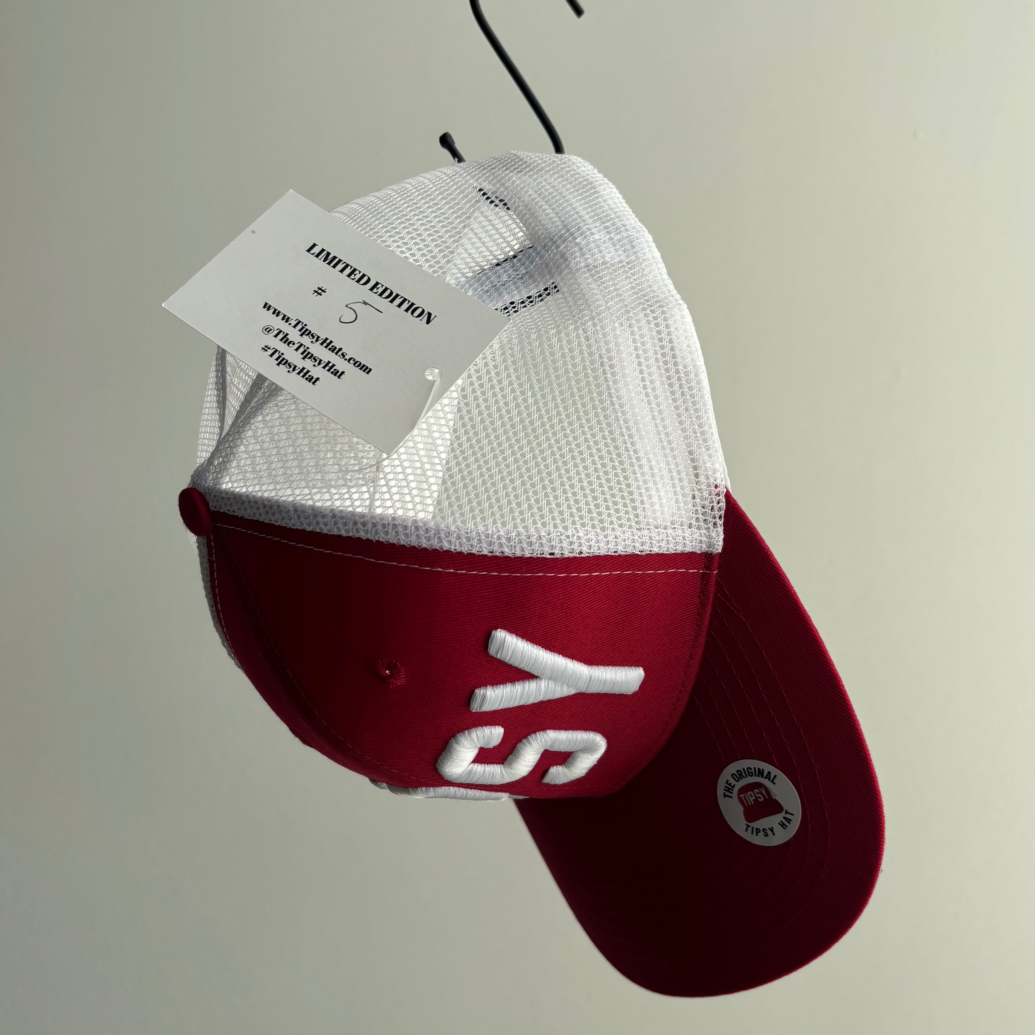 The Original Tipsy Hat in Red