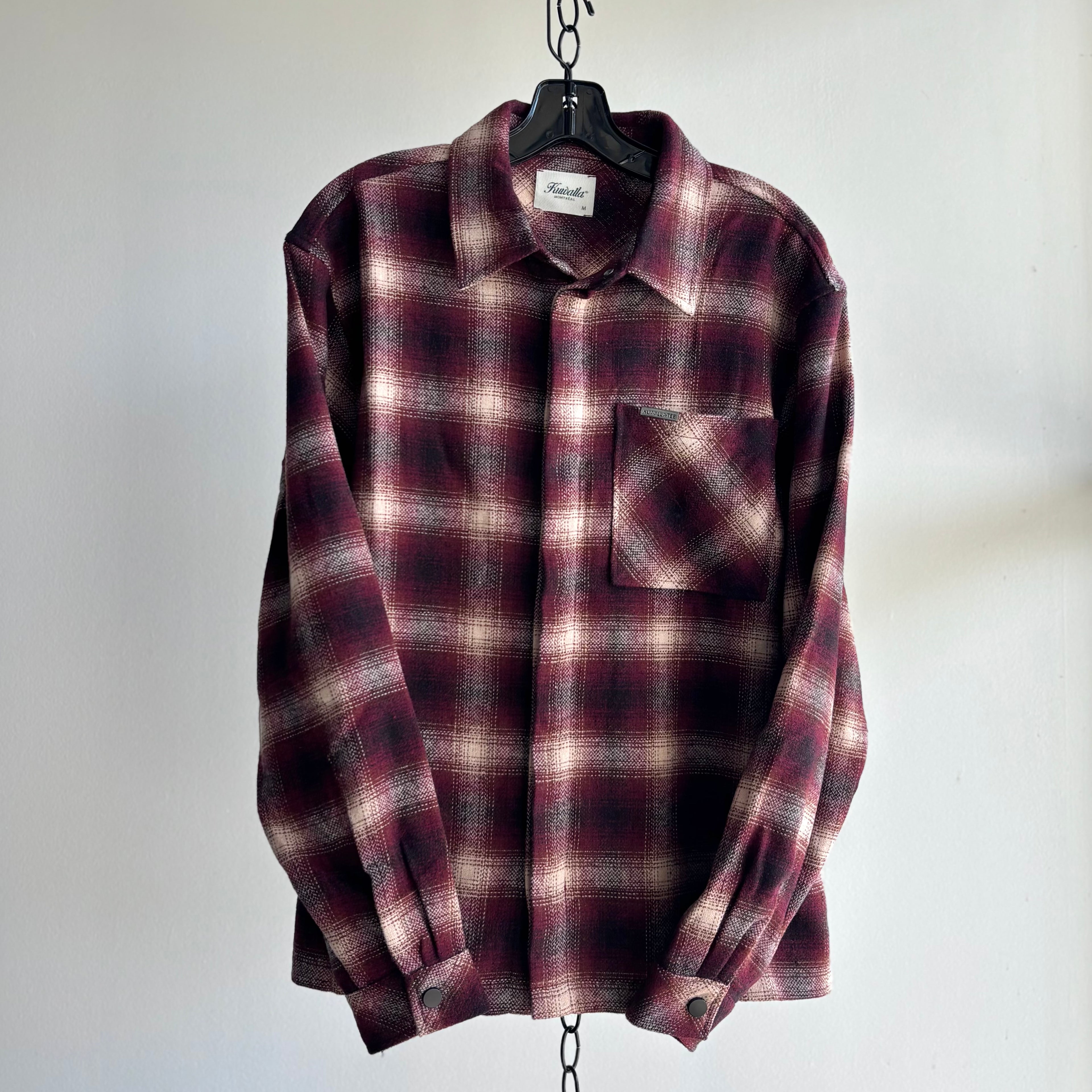 Plaid Pocket Shirt in Red