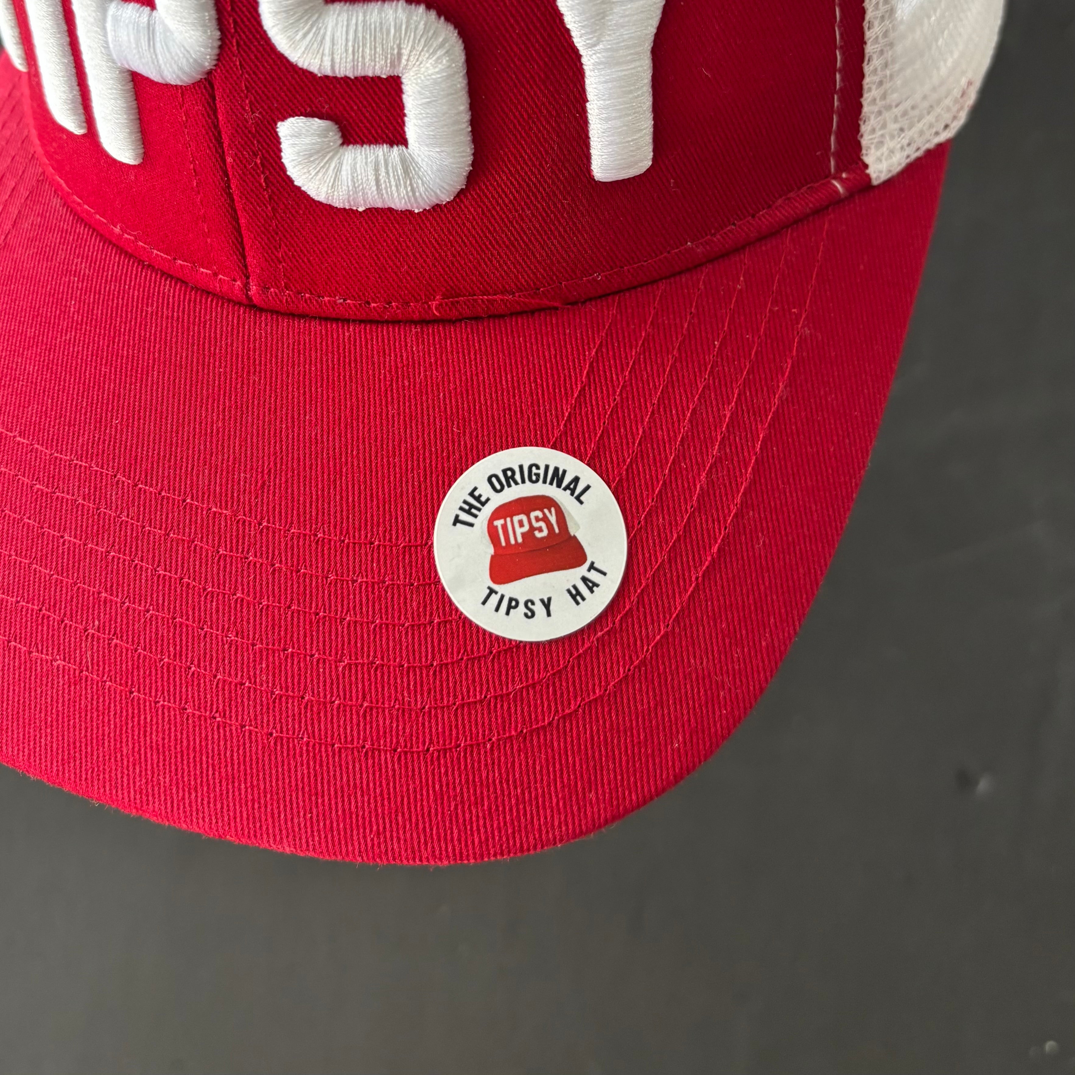 The Original Tipsy Hat in Red