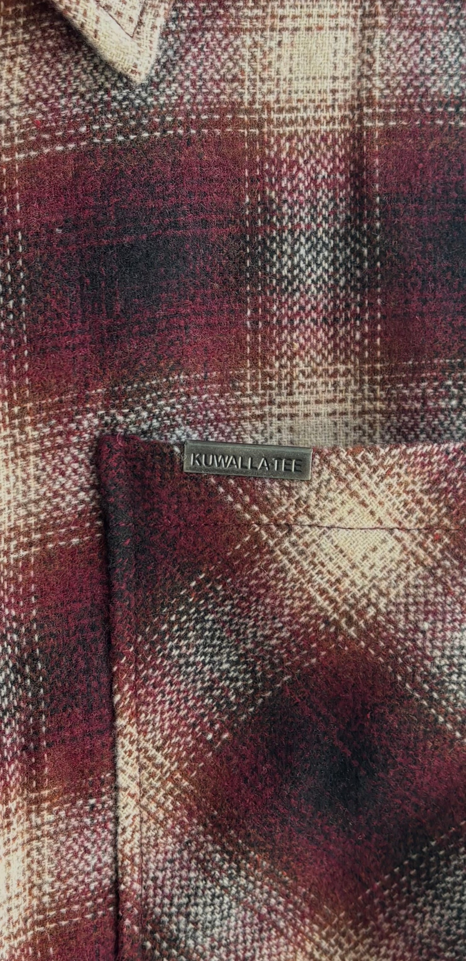 Plaid Pocket Shirt in Red