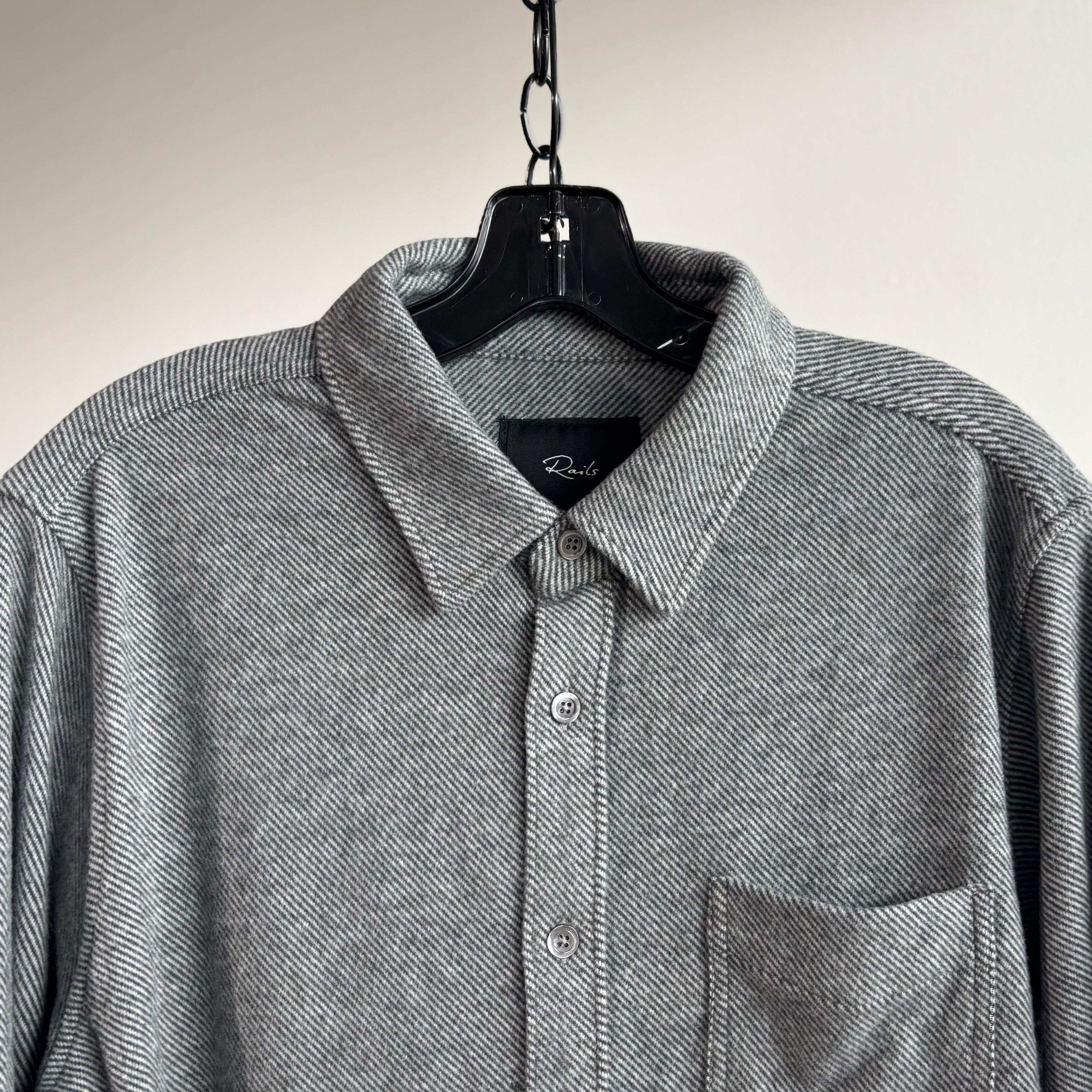 Hawke in Charcoal Twill