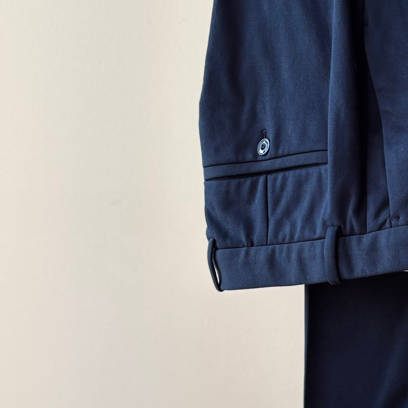 Stretch Trousers in Navy