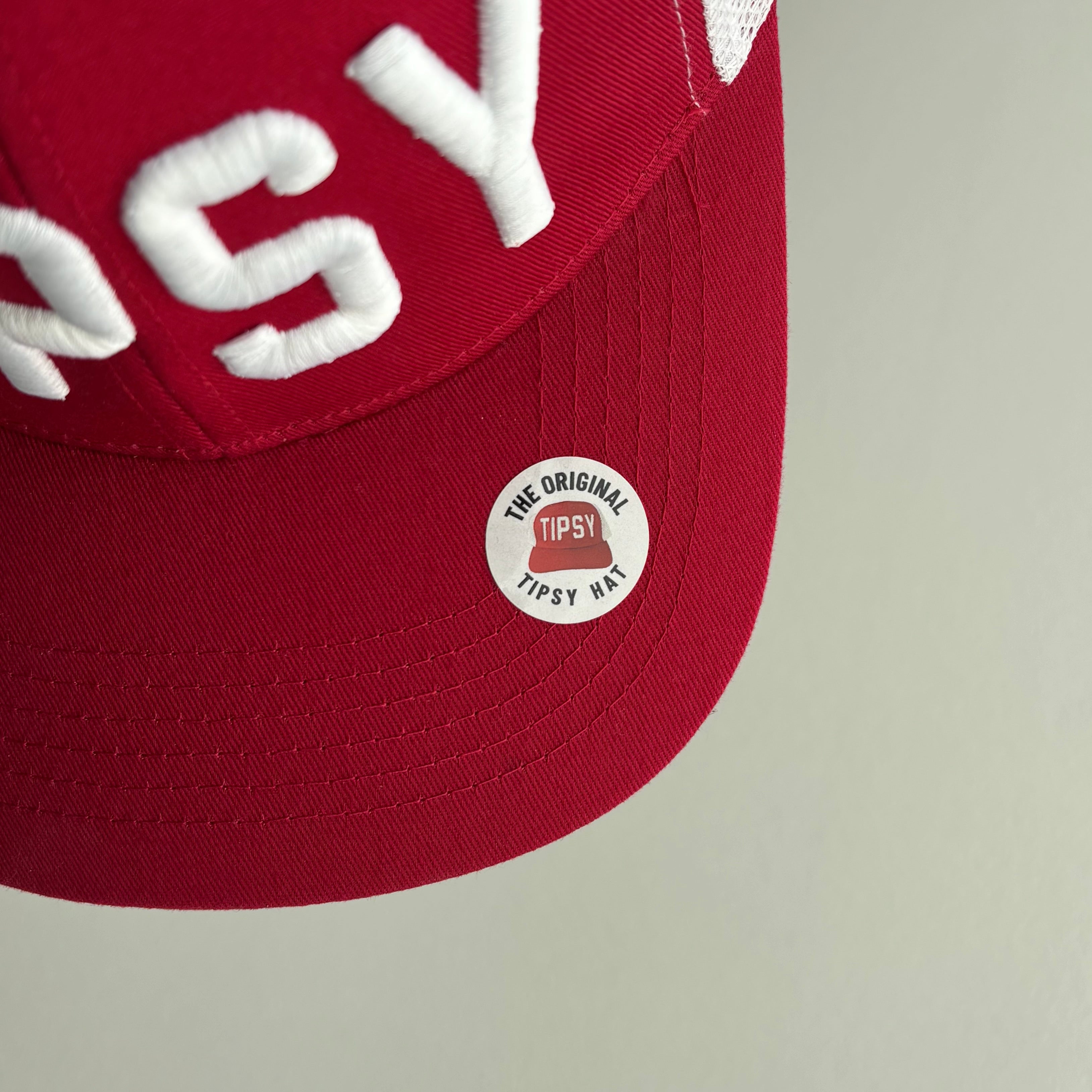 The Original Tipsy Hat in Red