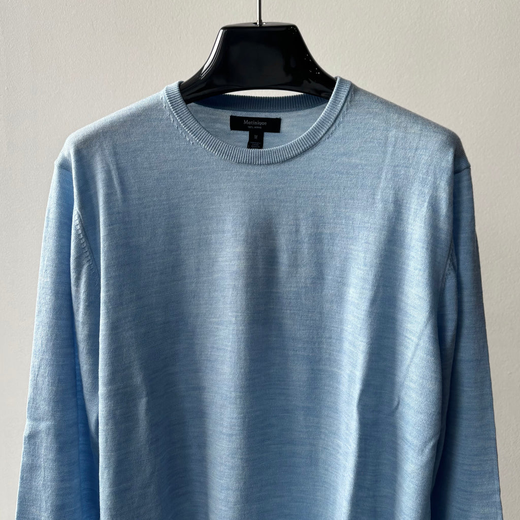 Margrate Merino in Chambray Blue