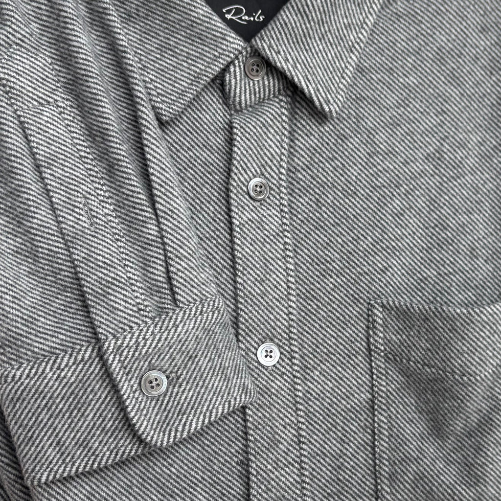 Hawke in Charcoal Twill