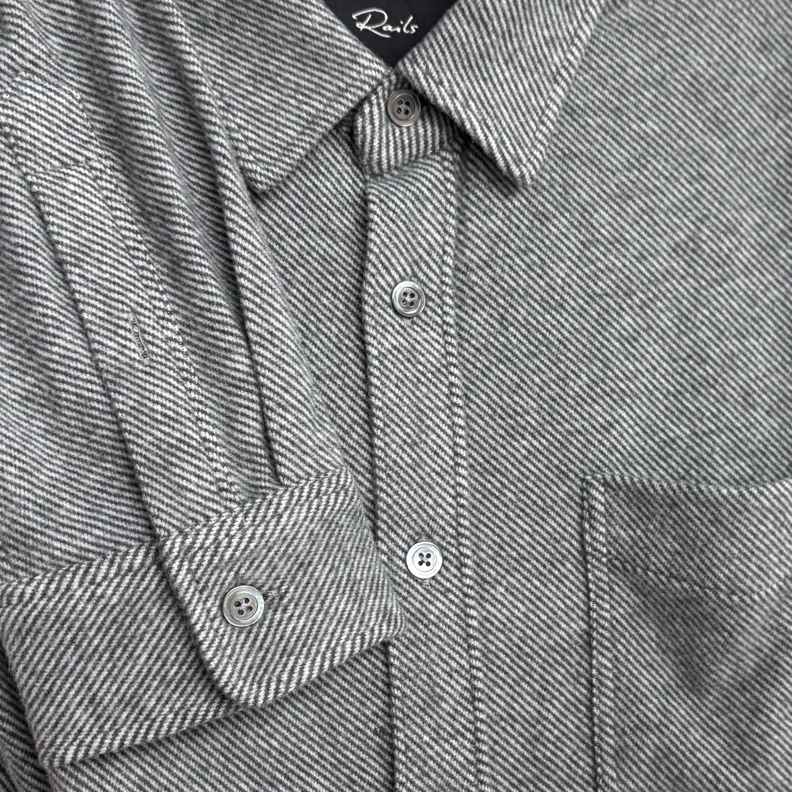 Hawke in Charcoal Twill