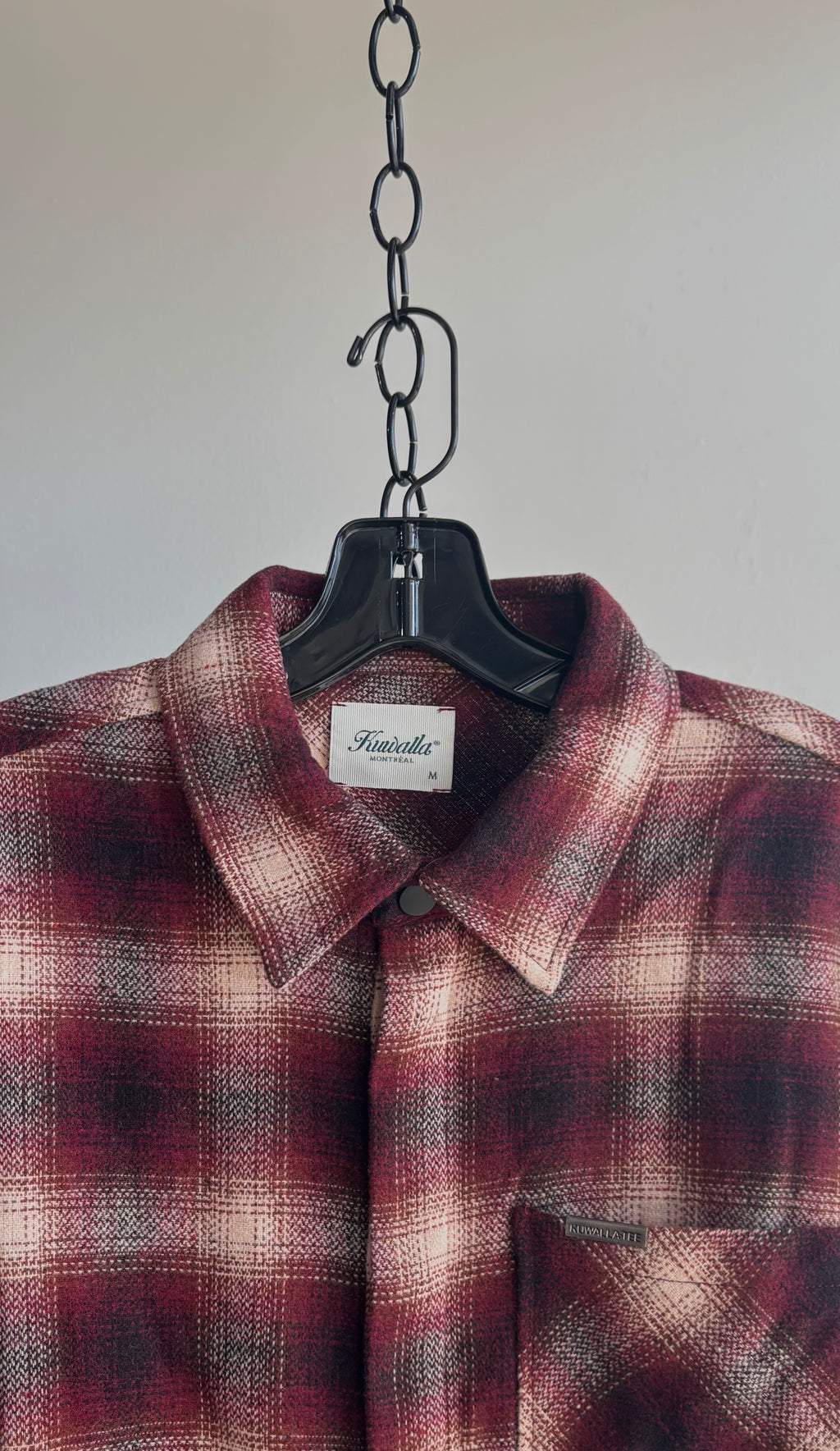 Plaid Pocket Shirt in Red