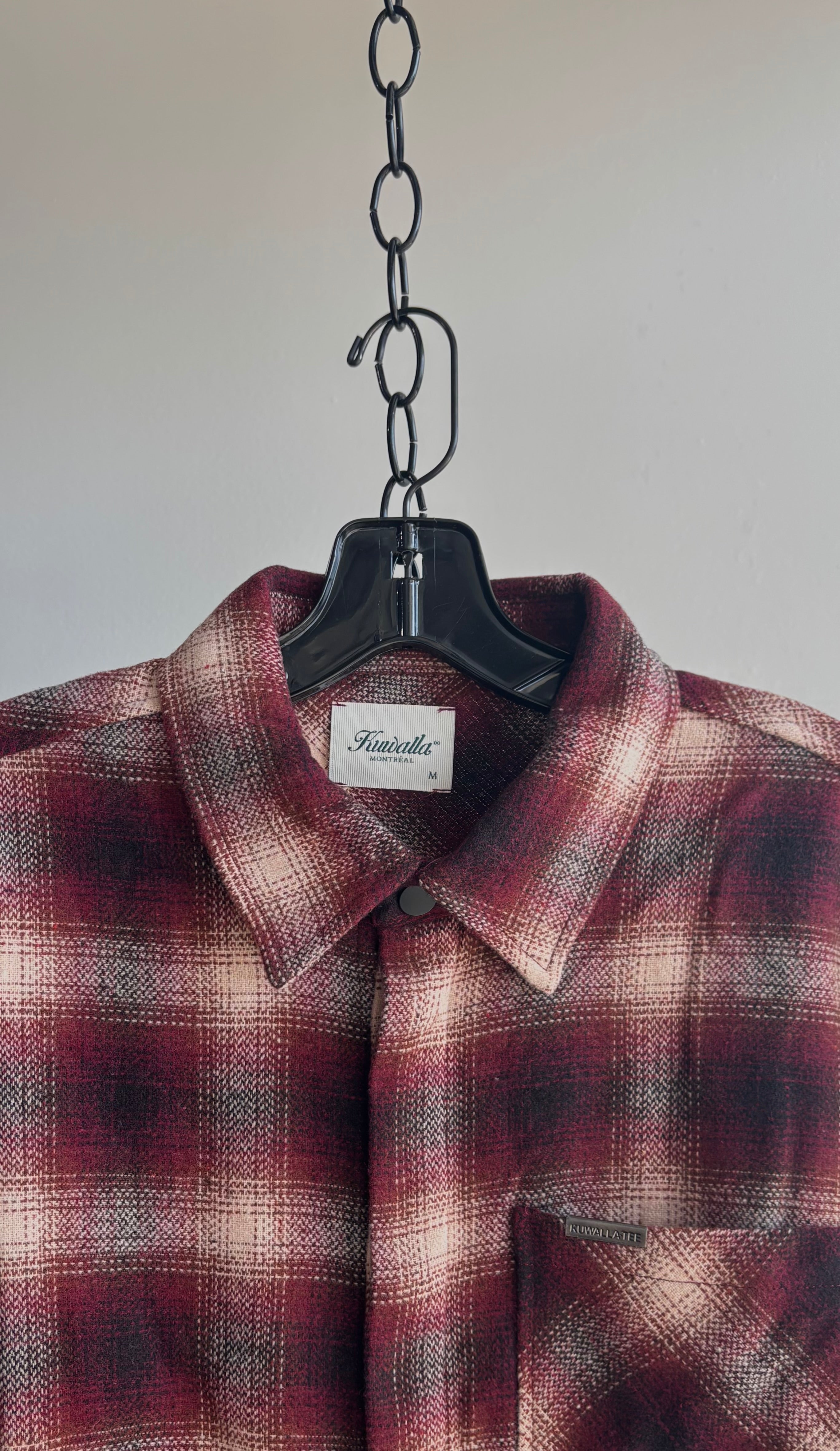 Plaid Pocket Shirt in Red