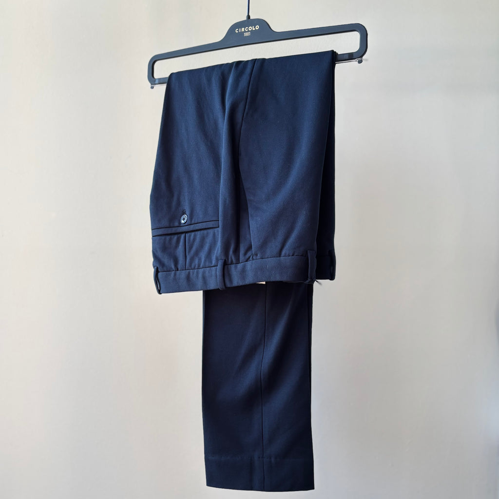 Stretch Trousers in Navy