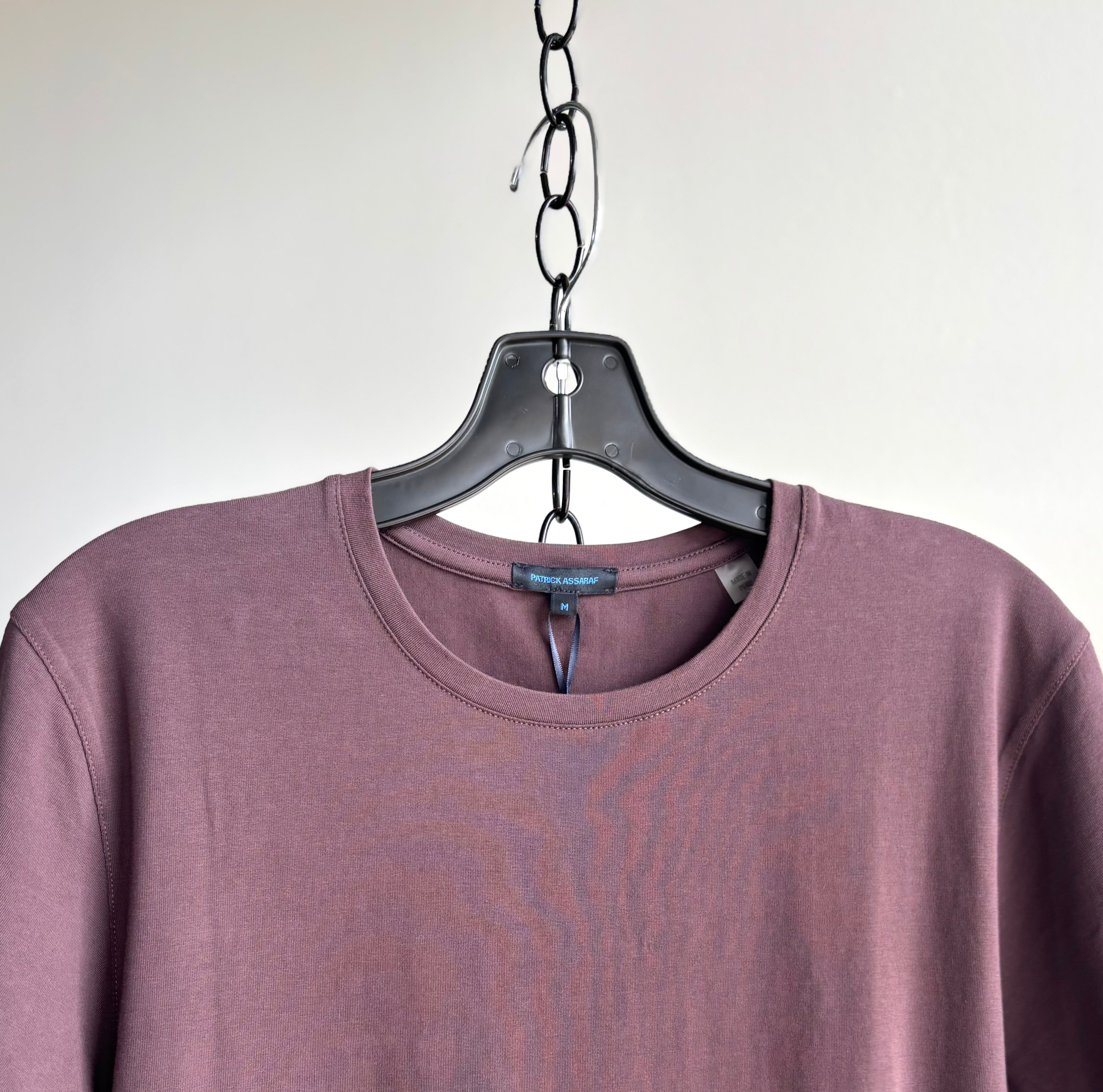 Iconic Pima Tee in Prune