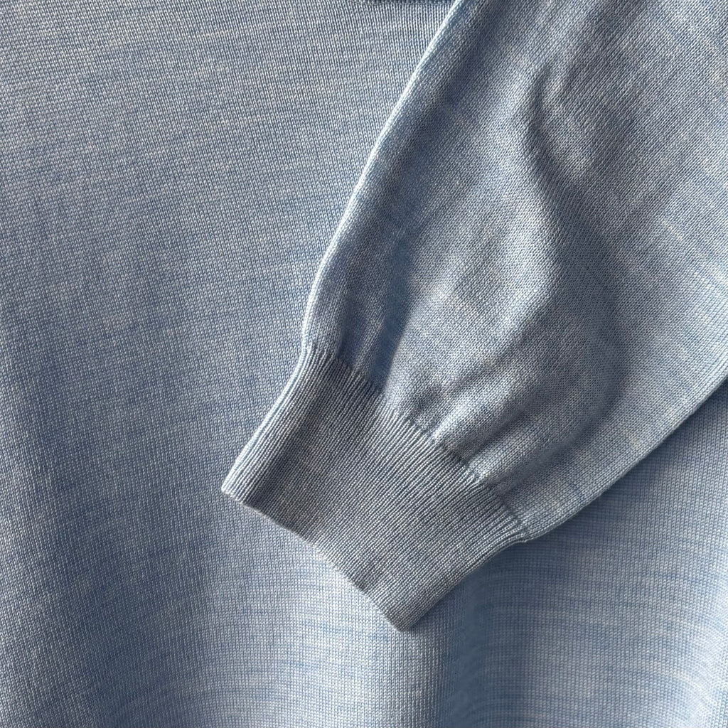 Margrate Merino in Chambray Blue