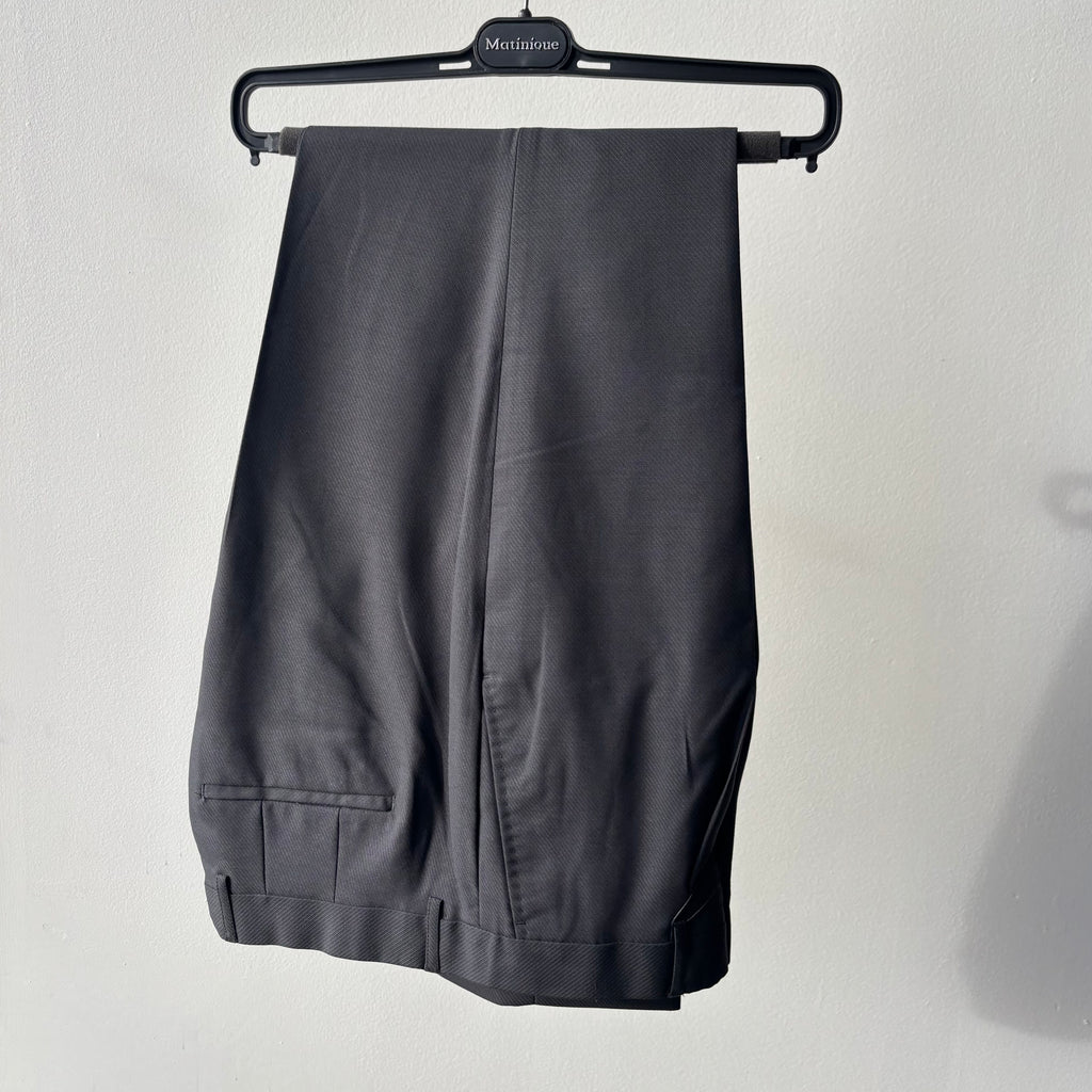 Maweller Pleat Pant in Black Oyster