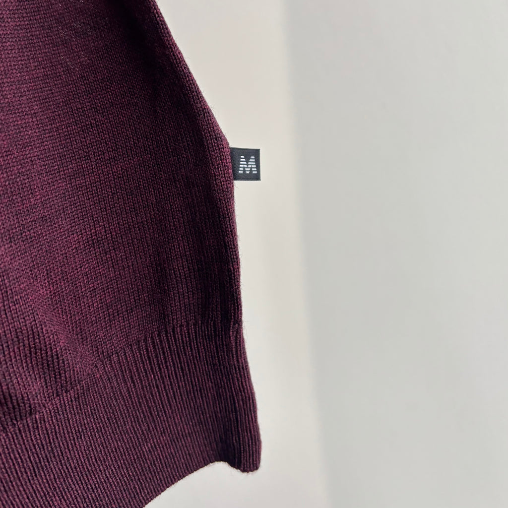 Margrate merino in Claret Melange