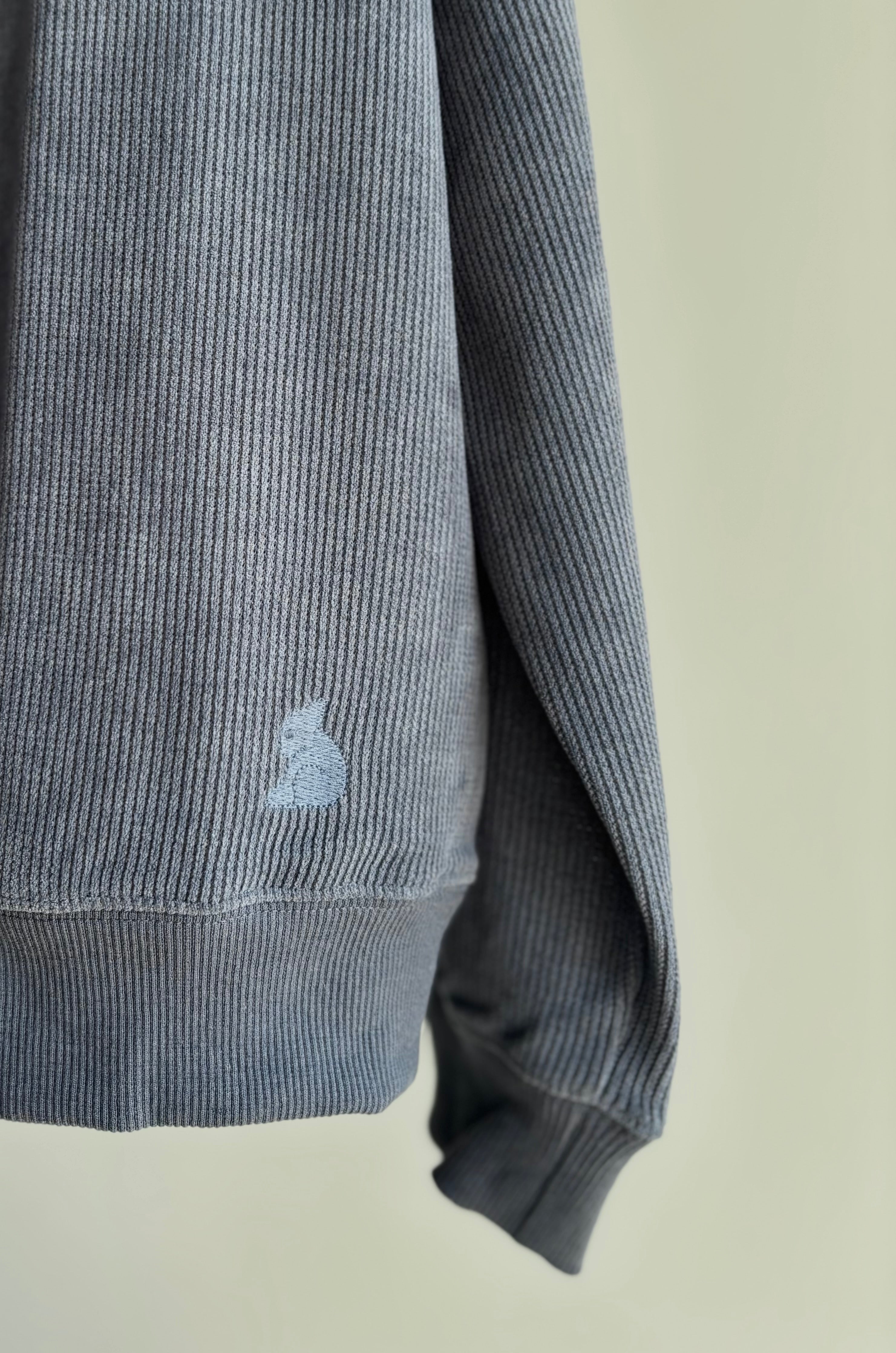 Chenille Shirt in Navy