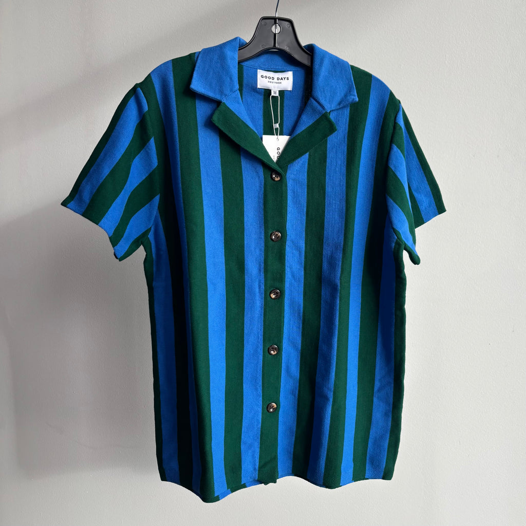 Forest Knit Camp Shirt