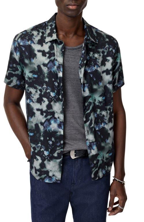Sean SS Shirt in Woodland Shadow Print