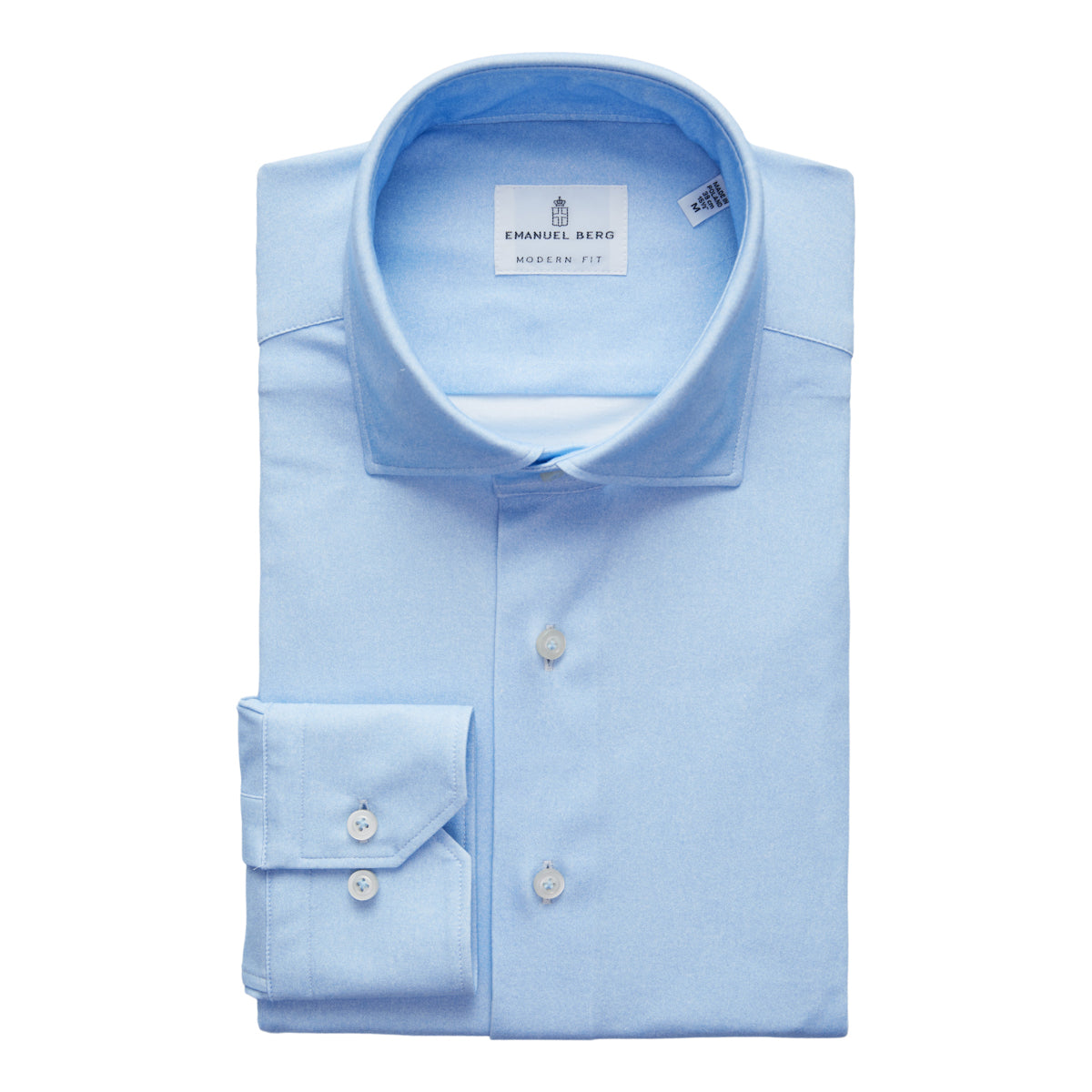 4-Flex Dress Shirt in Light Blue Pastel